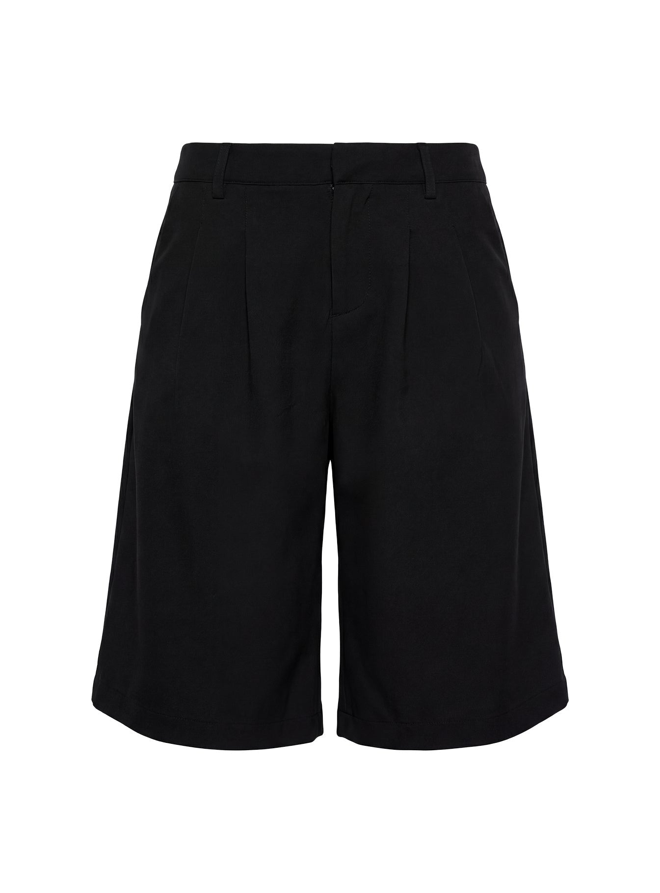 Brynah Pintuck Tailored Short Black