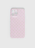 What You Wanted Iphone Case Pink Polka