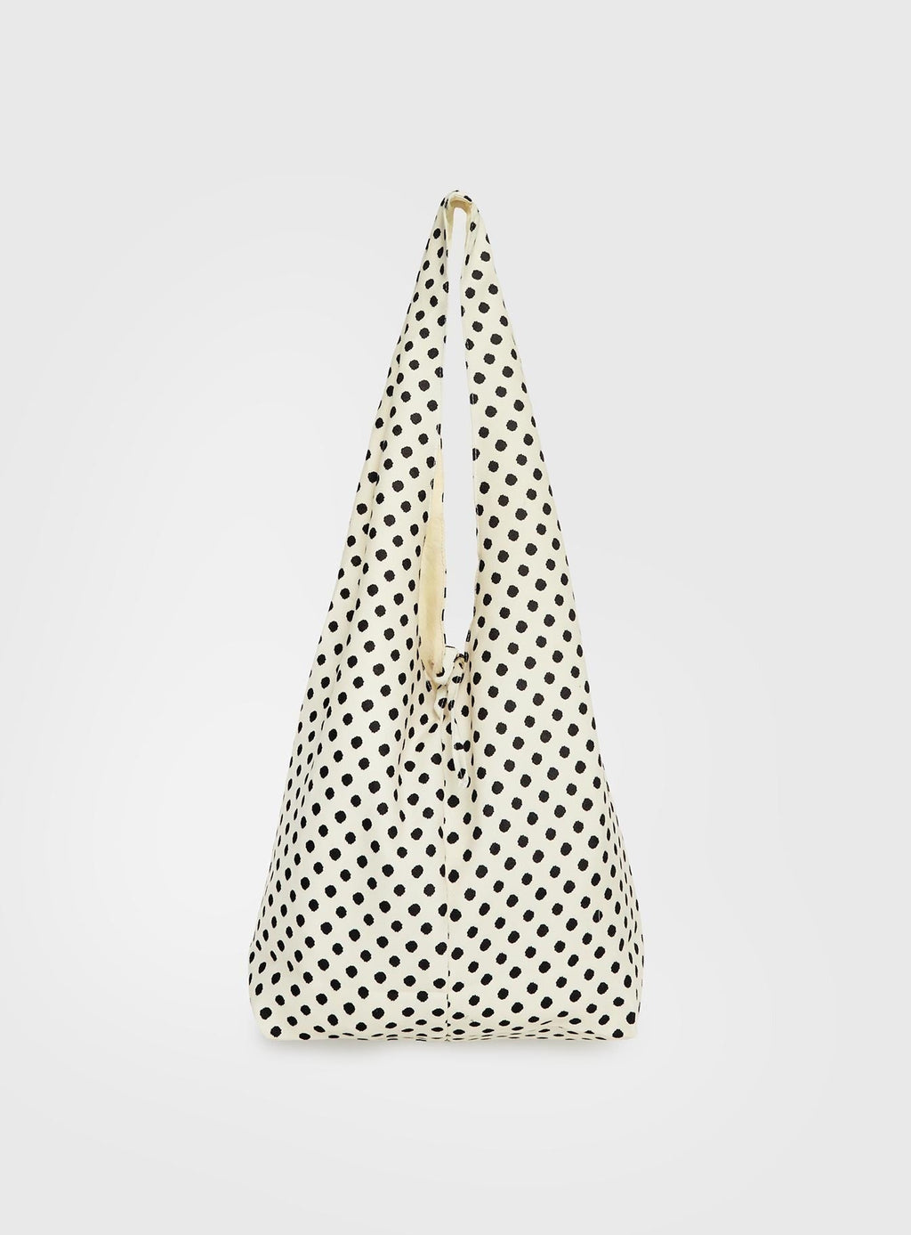 Sunday Sunrise Slouchy Bag White Polka Dot