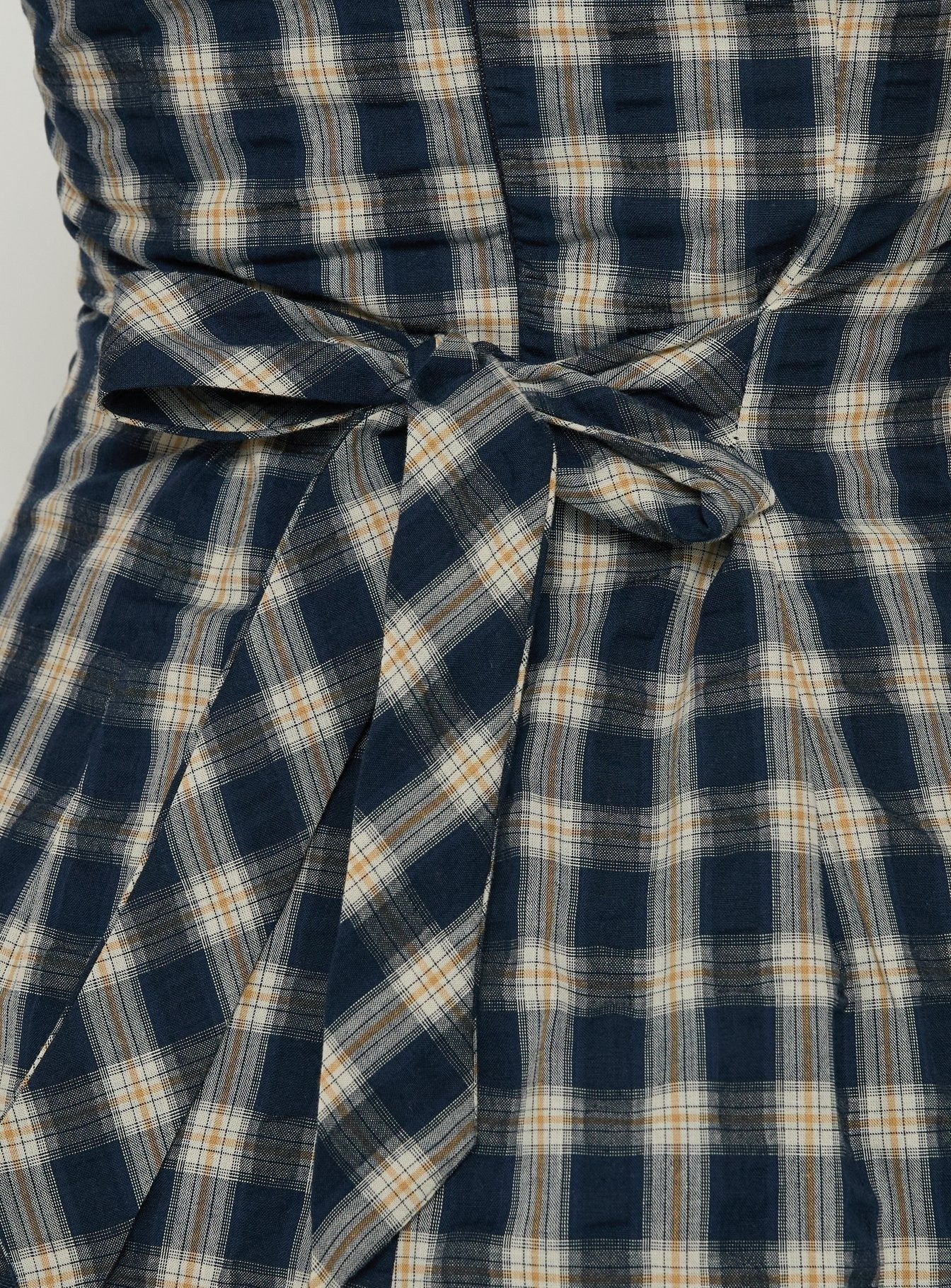 Sweet Somethings Mini Dress Navy Check