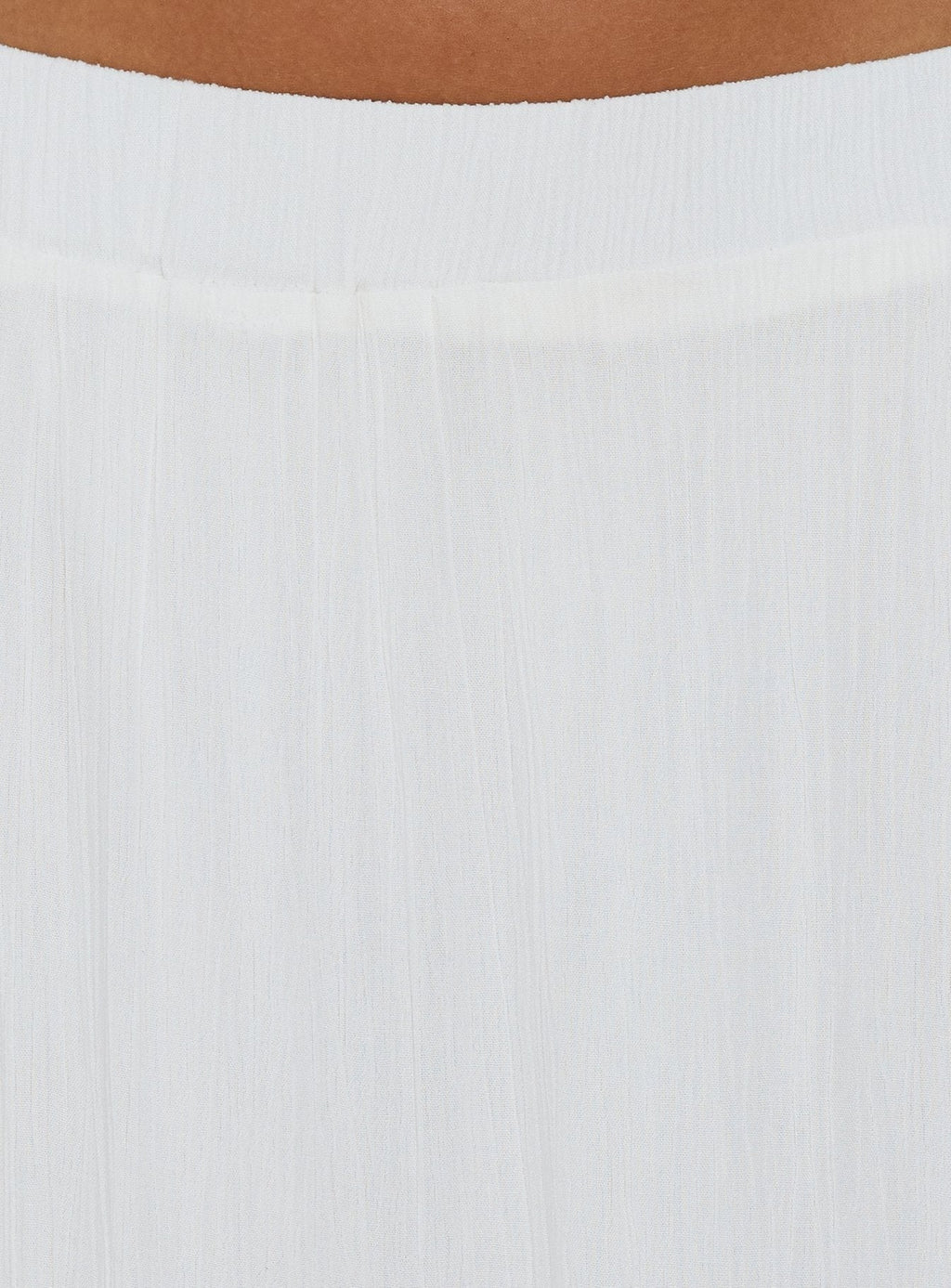 Miriah Maxi Skirt White Petite