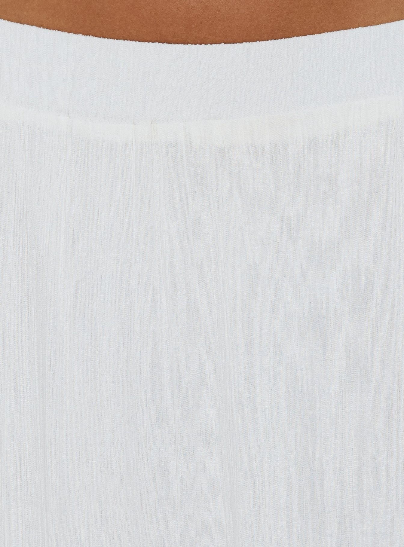 Miriah Maxi Skirt White Petite