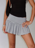 Ruelle Mini Skort Grey / White