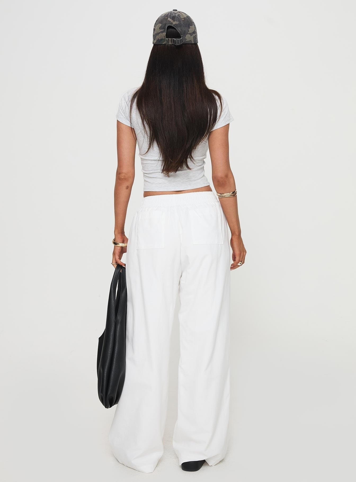 Beach House Pants White Tall