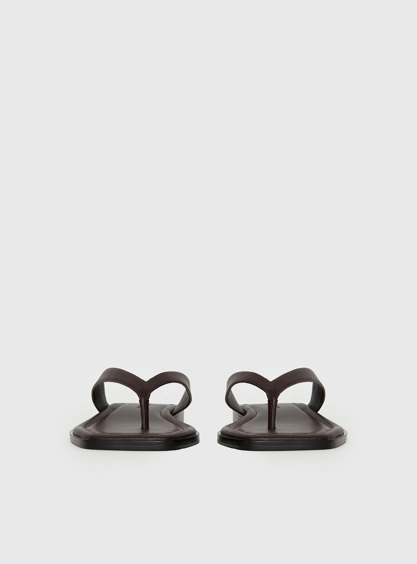 Alara Flat Thong Sandals Brown