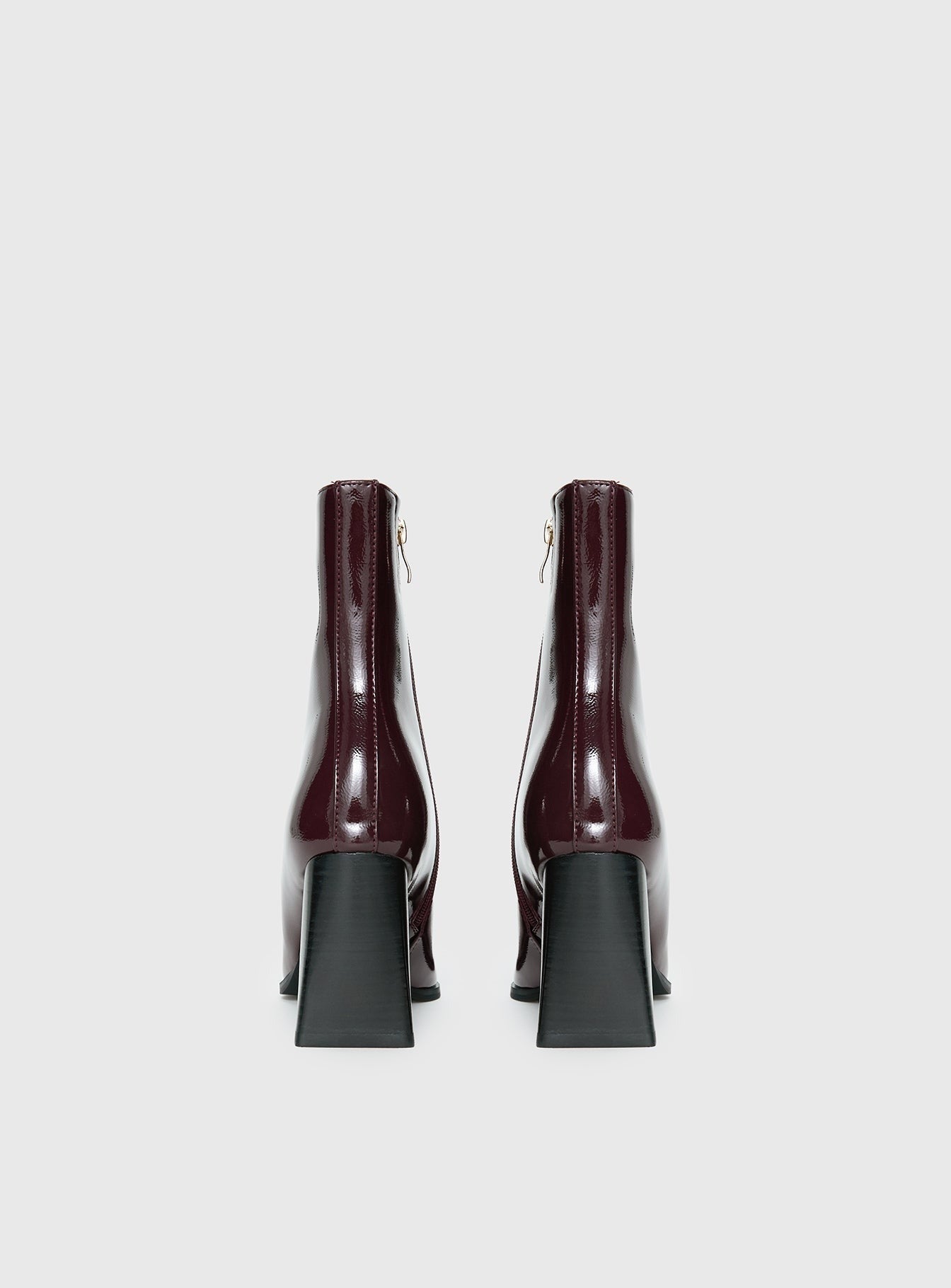 Billini Wez Boots Mulberry Crinkle Patent