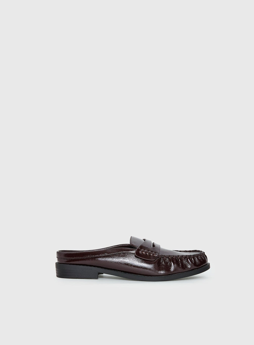 Therapy Atticus Faux Leather Slip On Loafers Cherry