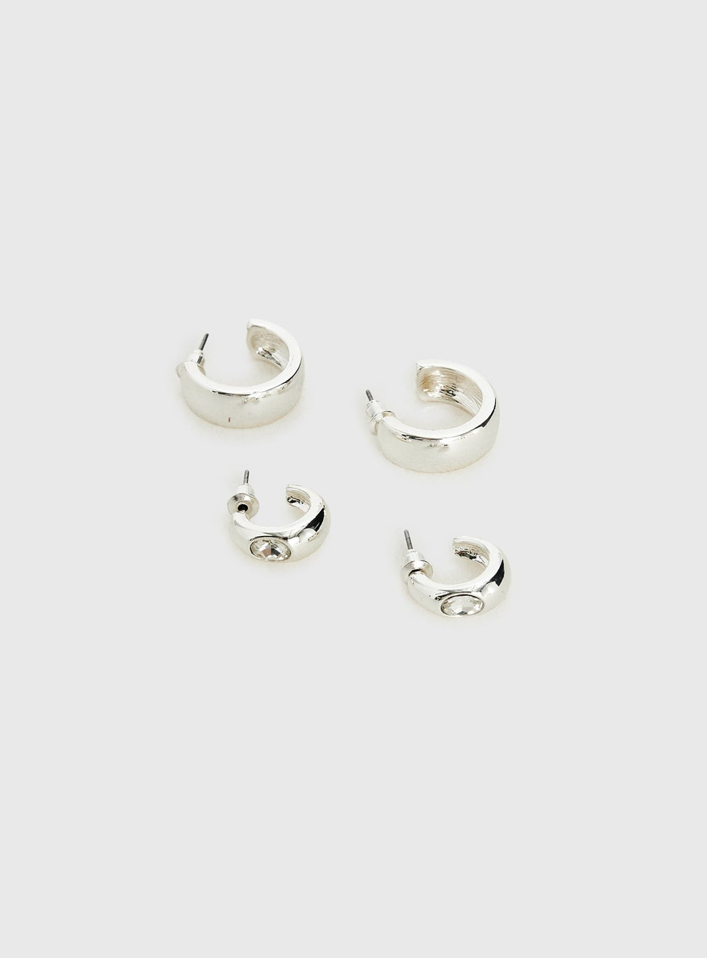 Zennie Earring Pack Silver