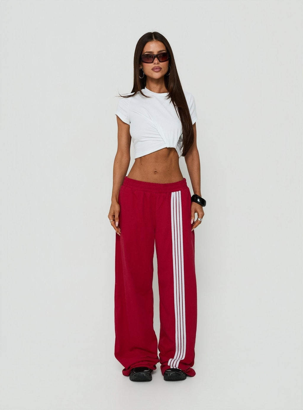 Red Eye Track Pants Red