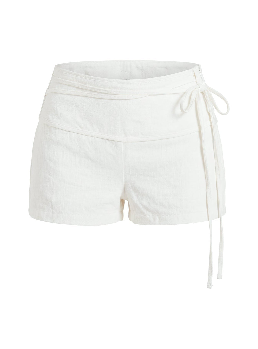 Electric Night Shorts White