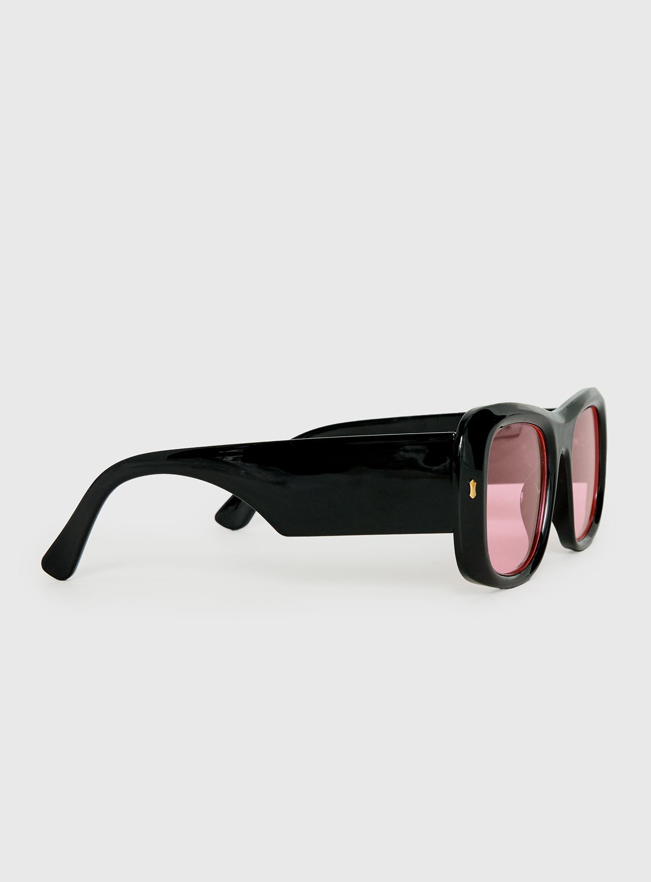 Amena Oversized Sunglasses Black / Pink