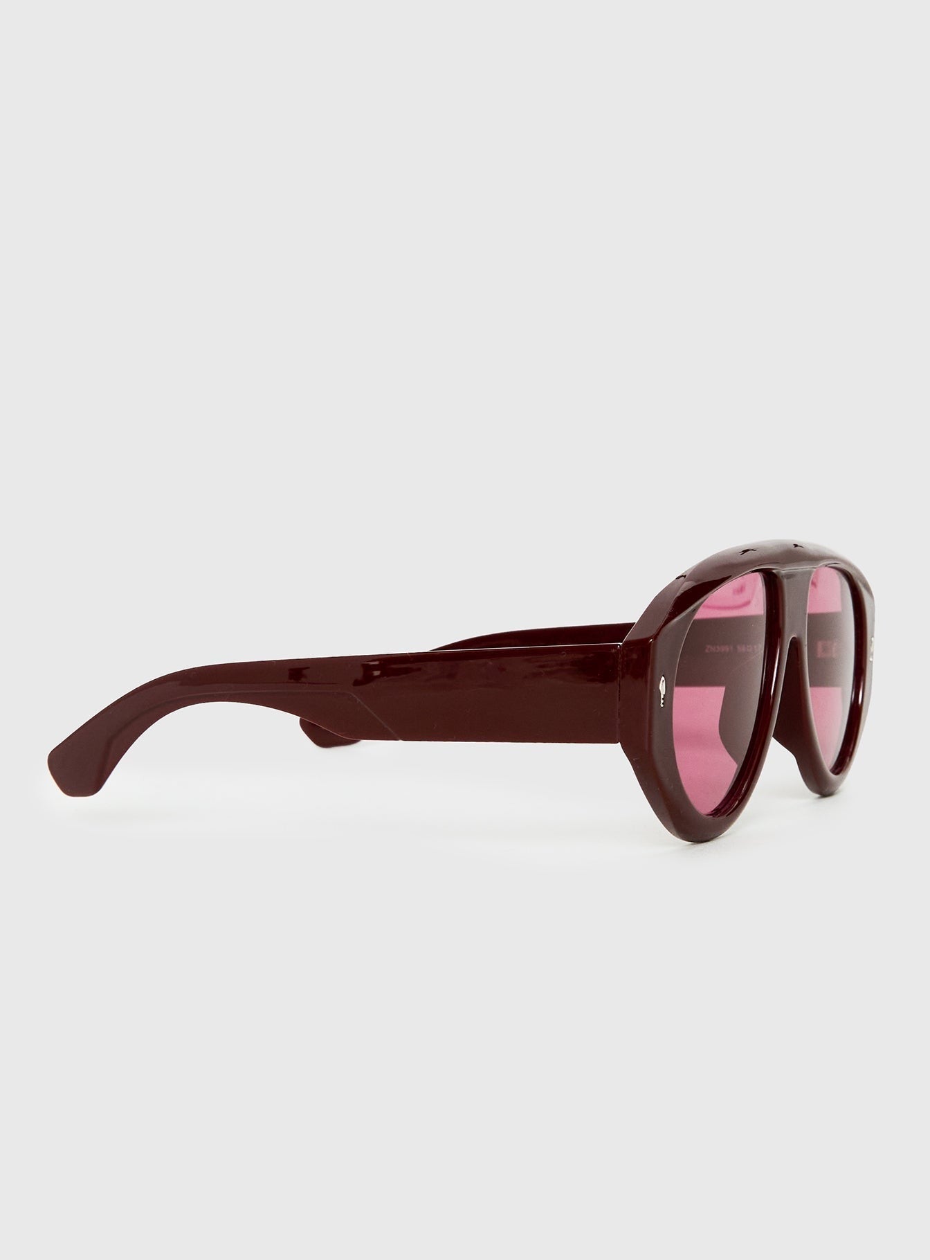 Marais Oversized Aviator Sunglasses Red
