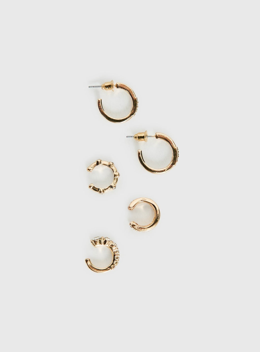 Mylla Cuff And Earring Pack Gold
