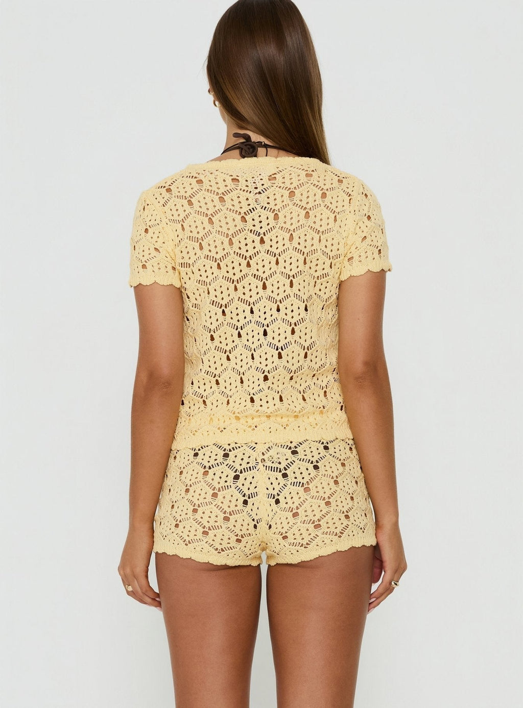 Sun Still Shines Crochet Set Yellow