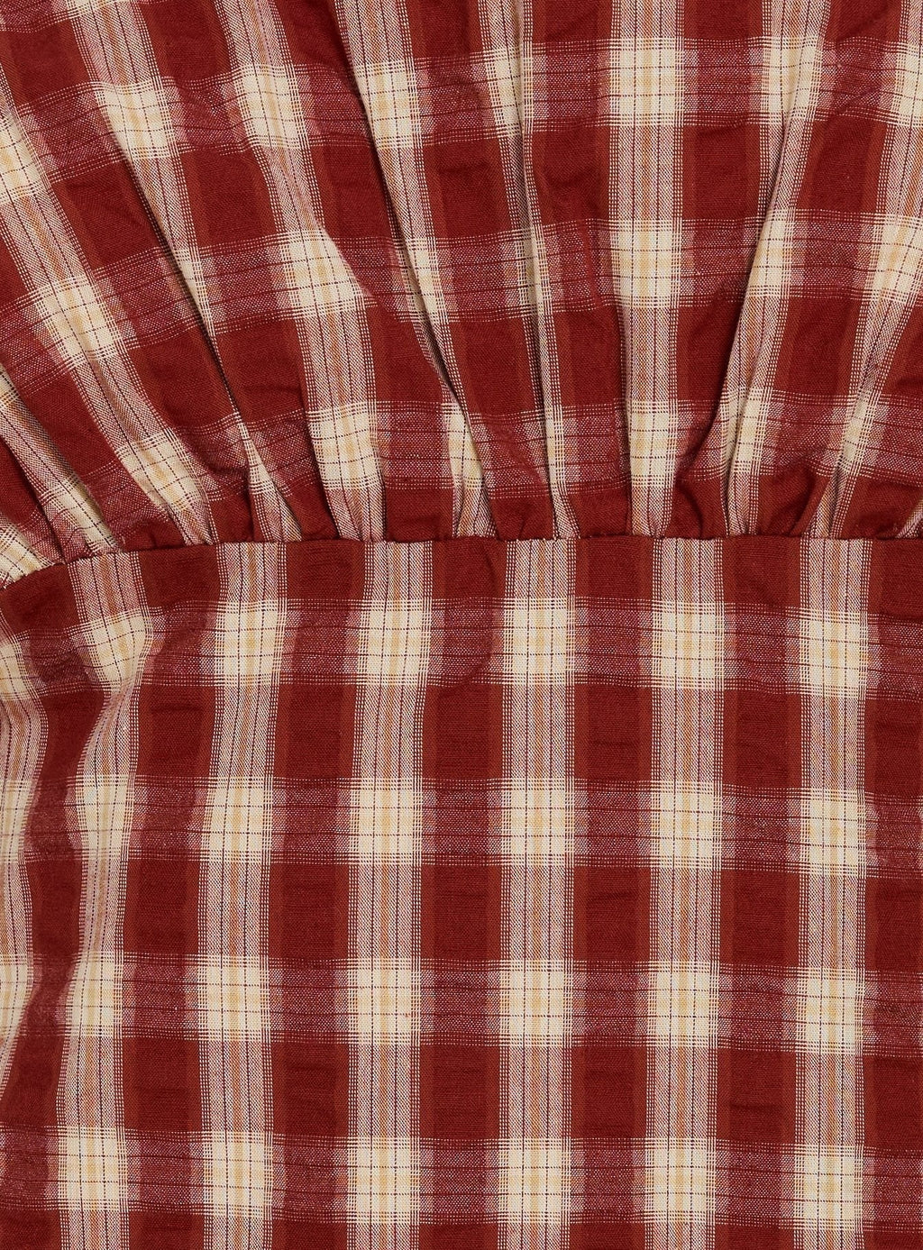 Sweet Somethings Mini Dress Red Check Curve