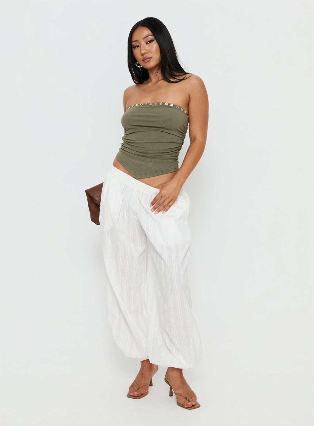 Tinkah Genie Pants Off White