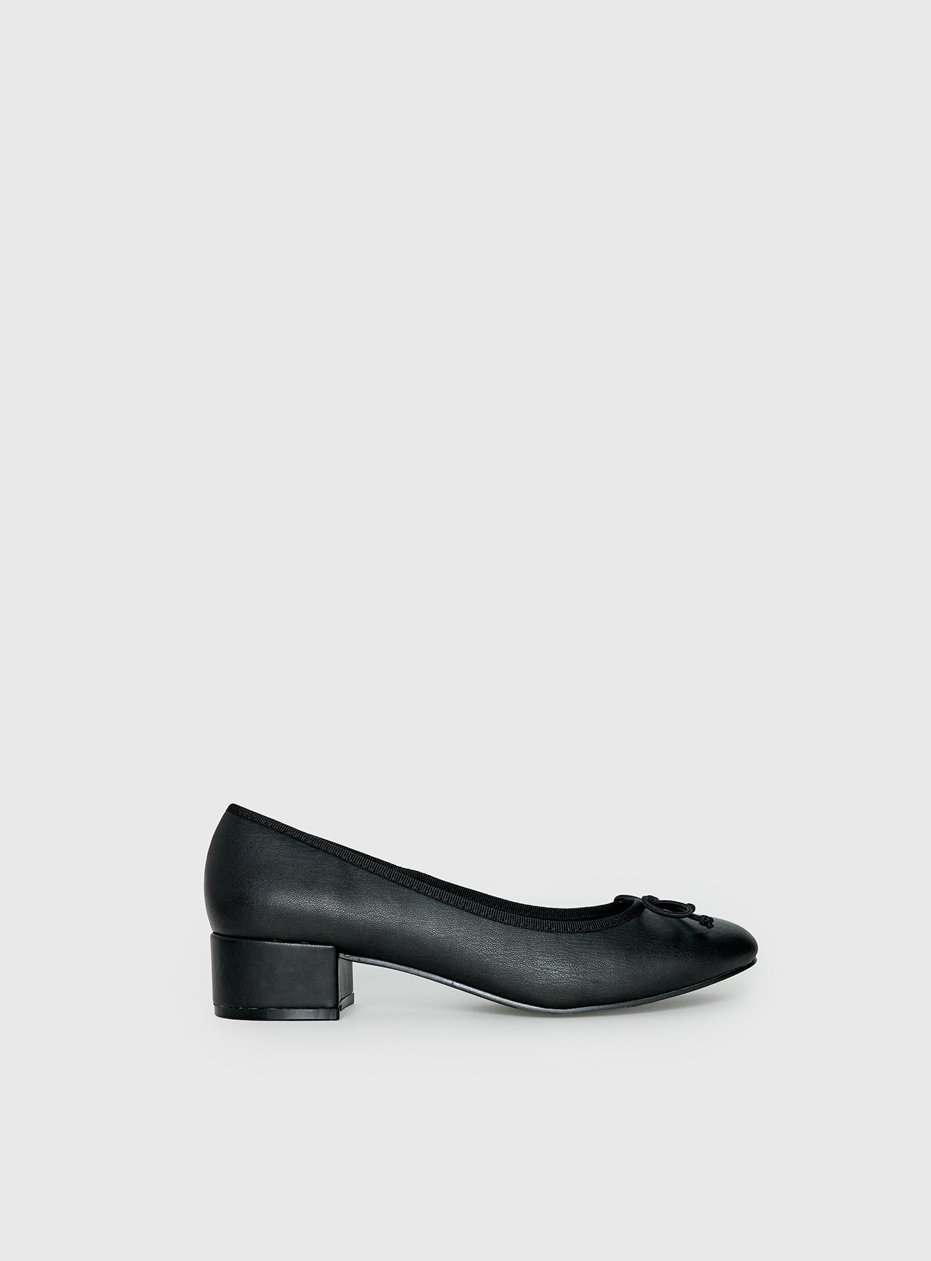 Therapy Diana Heeled Ballet Flats Black
