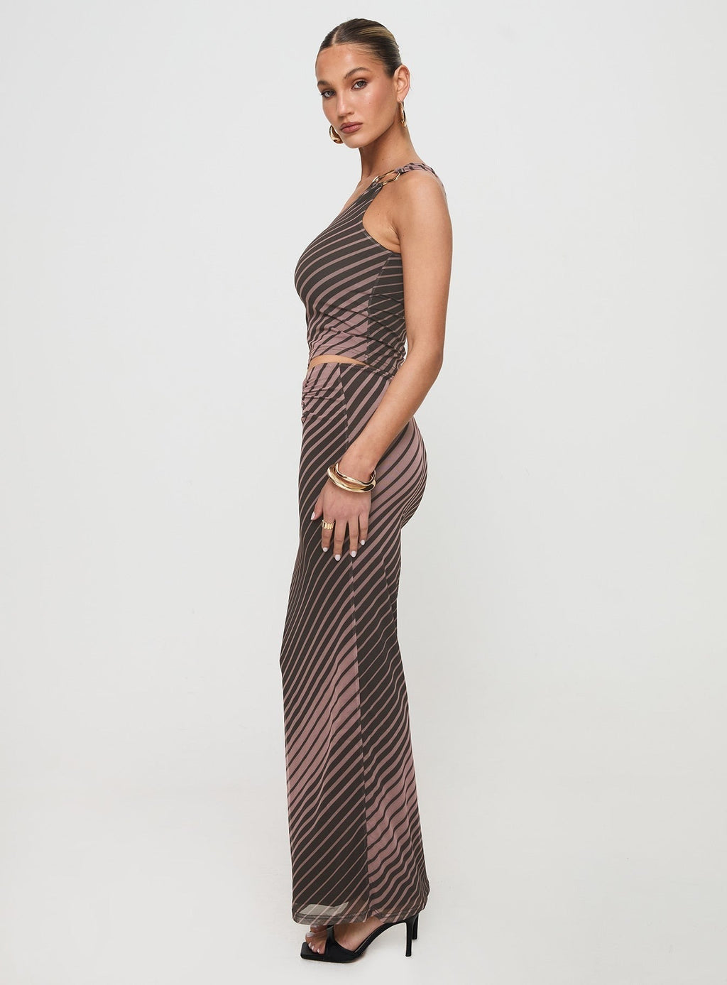 Whiley Maxi Skirt Multi Stripe