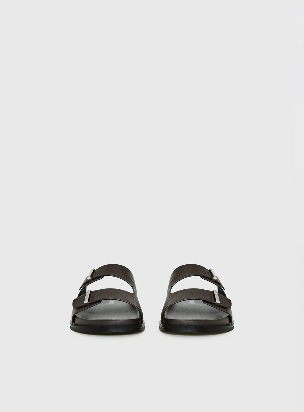 Dedication Double Strap Sandals Chocolate