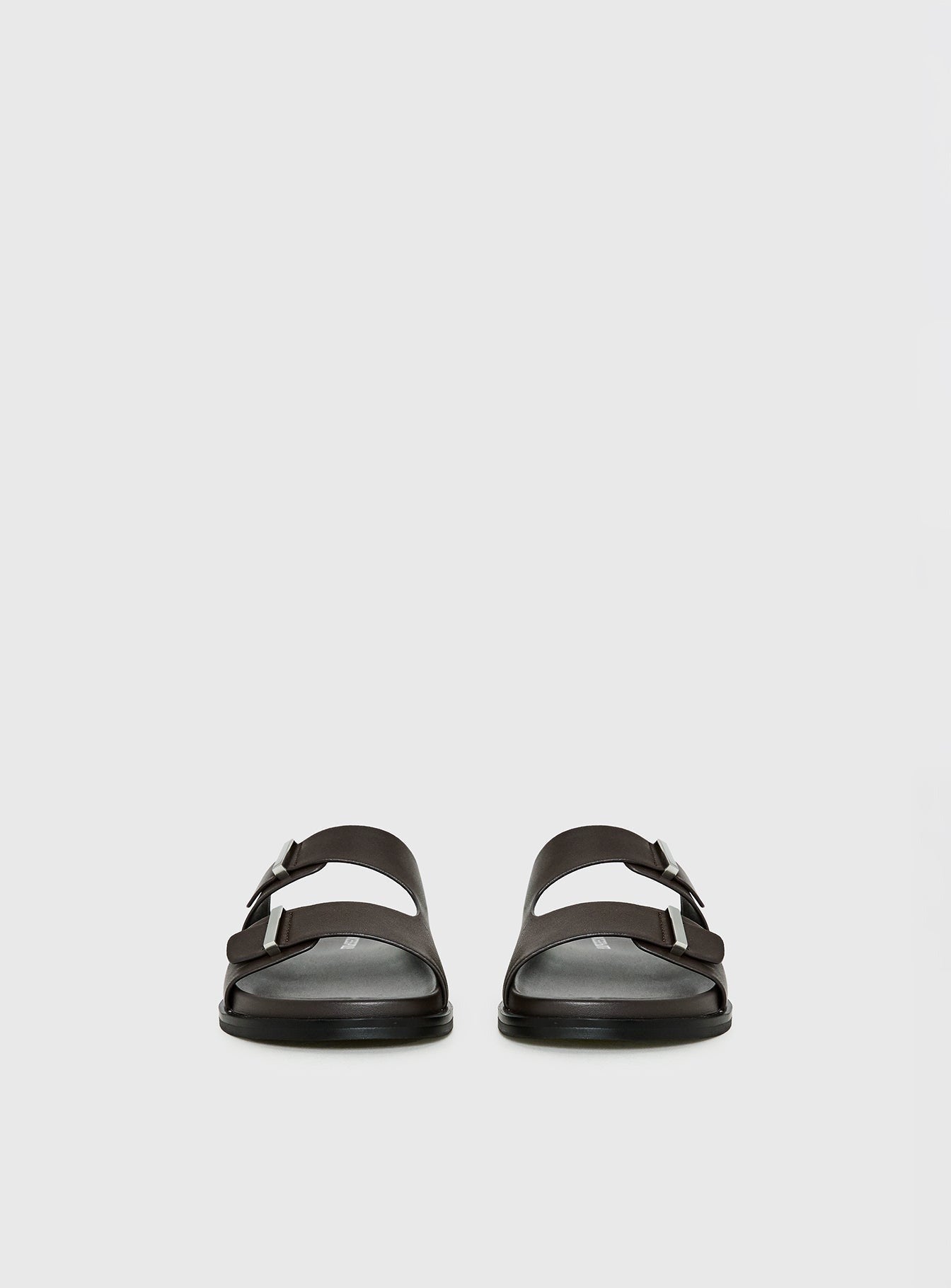 Dedication Double Strap Sandals Chocolate