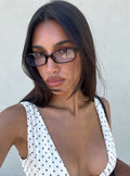 Kiss Of Chaos Blue Light Glasses Brown
