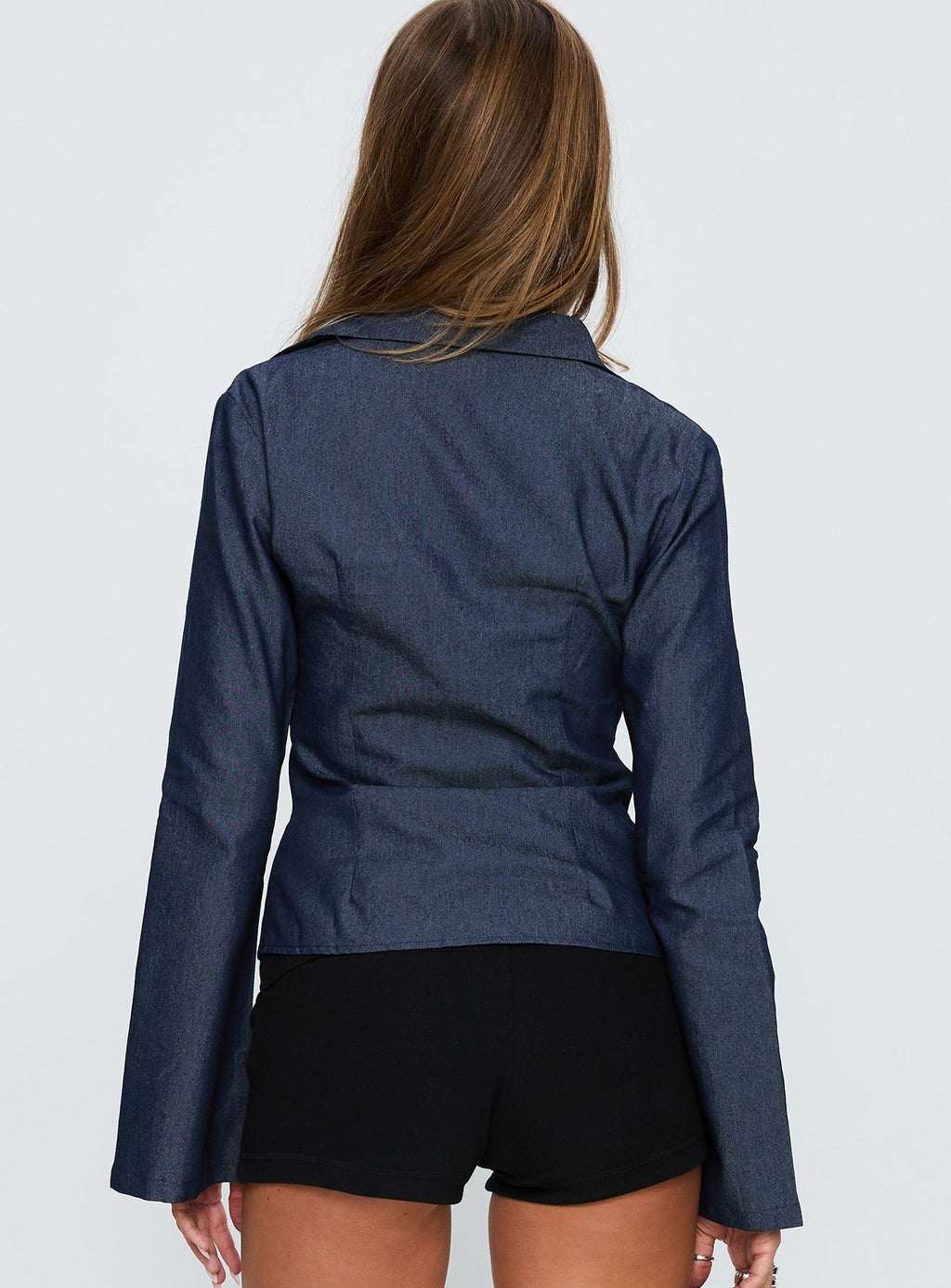 Anni Shirt Blue Denim