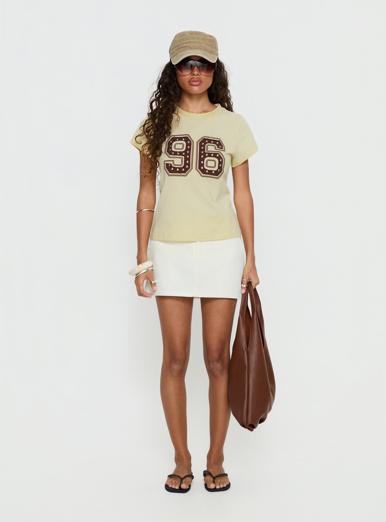 Ronica Skort White