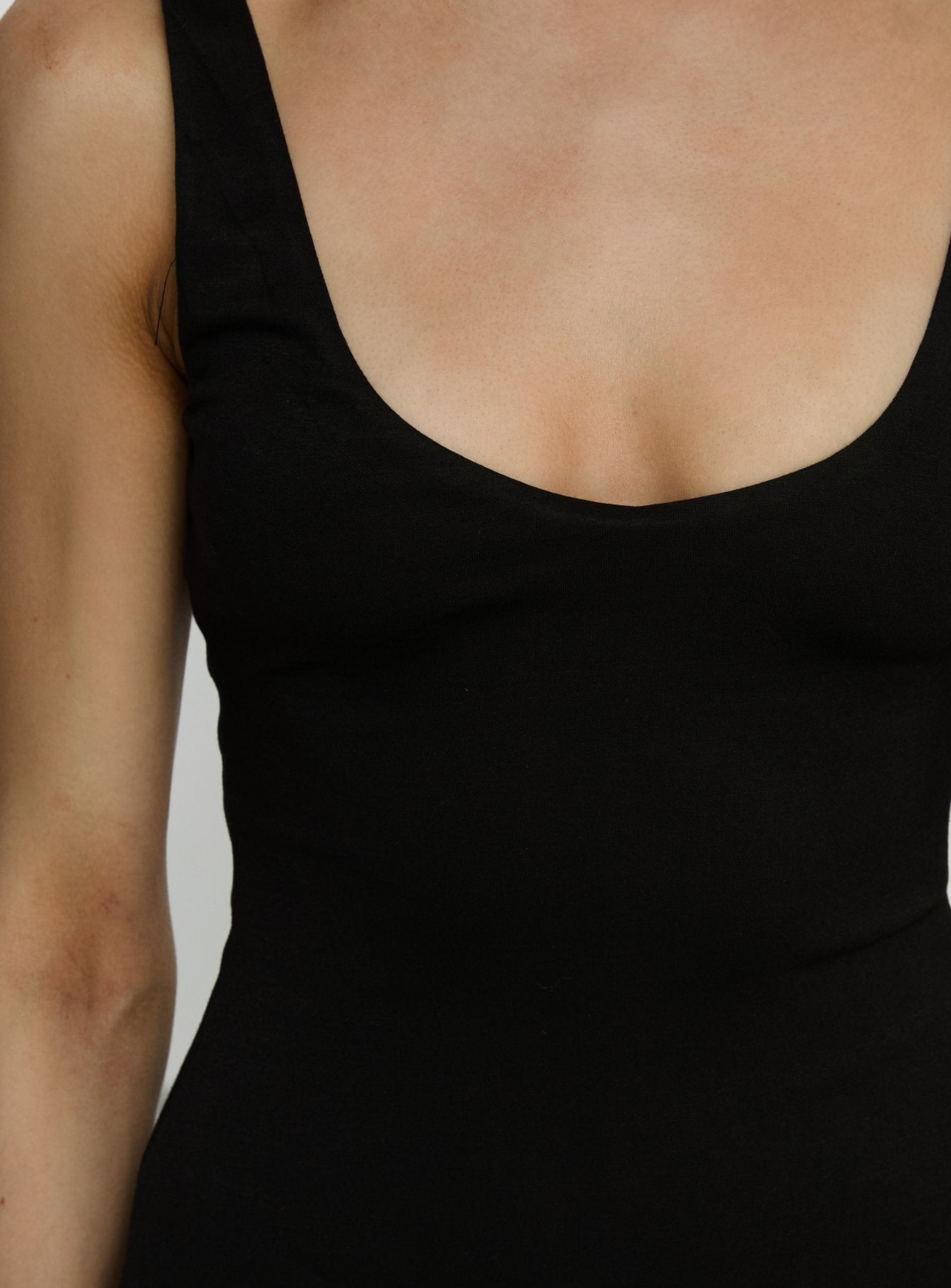 Sosa Jersey Scoop Romper Black