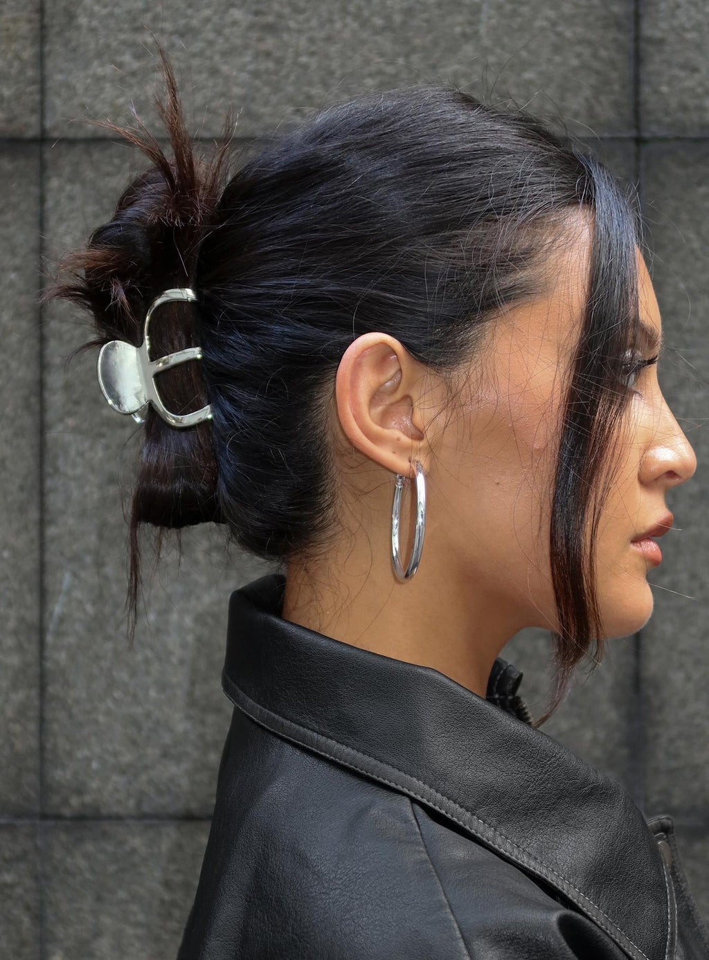 Swain Claw Clip Silver
