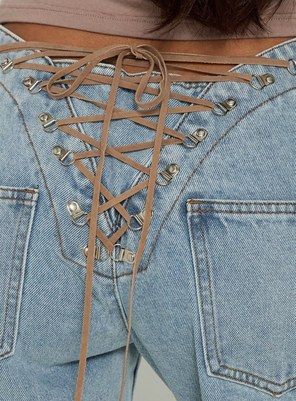 Totti Jean Washed Blue
