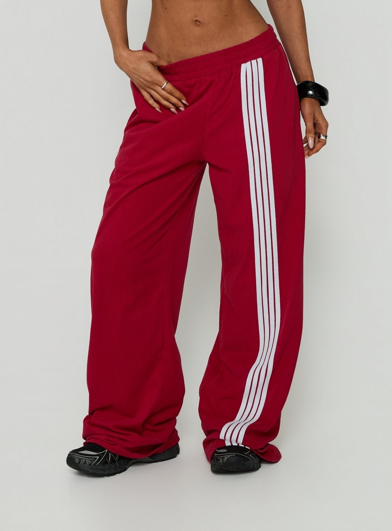 Red Eye Track Pants Red