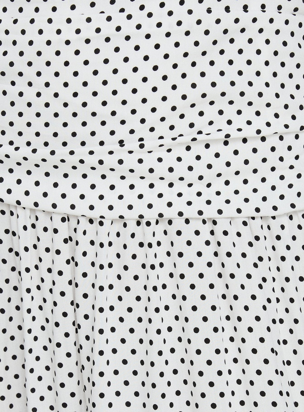 Millen Gathered Waist Halter Maxi Dress White Polka Dot