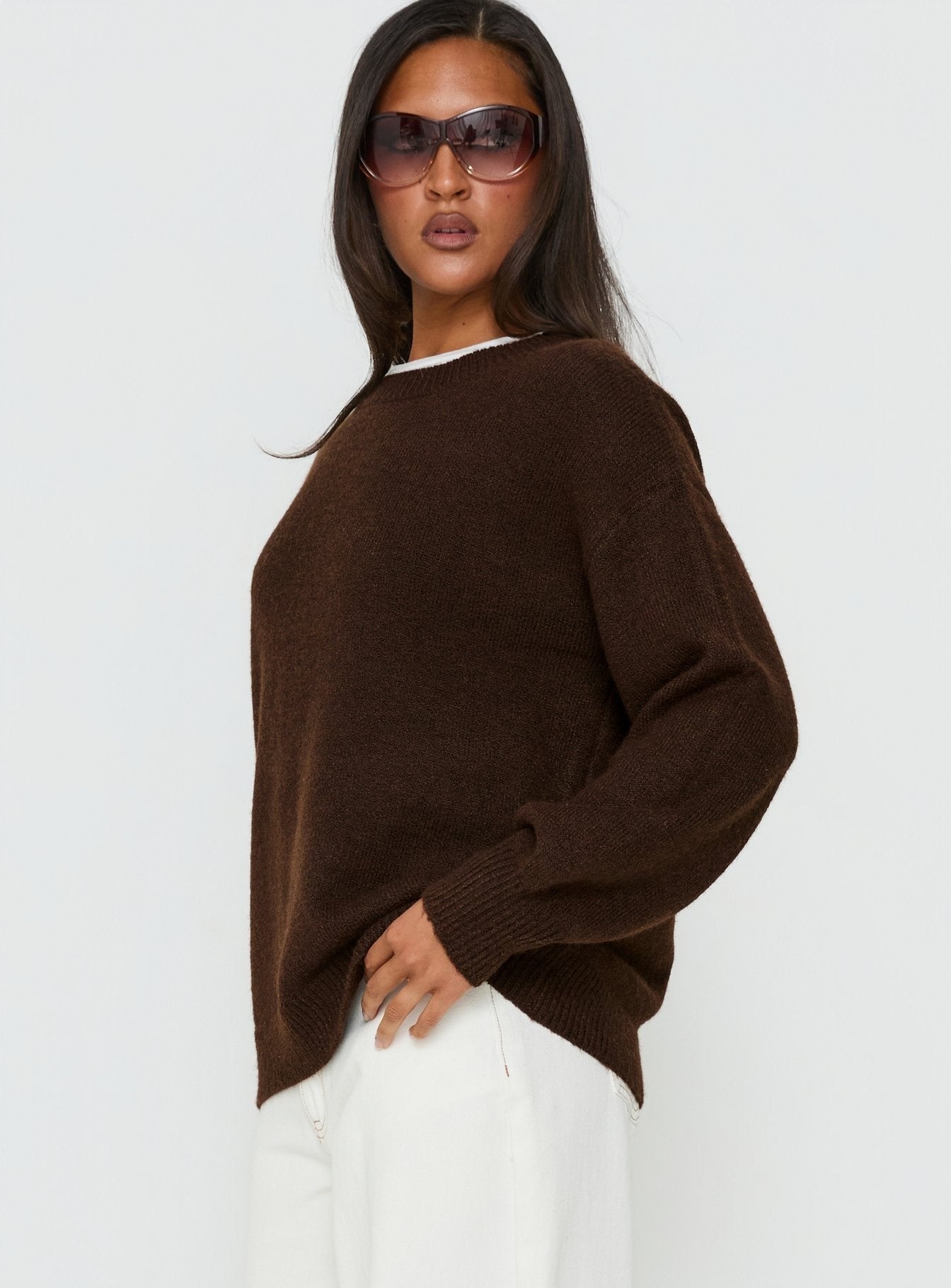 Ryanna Sweater Chocolate