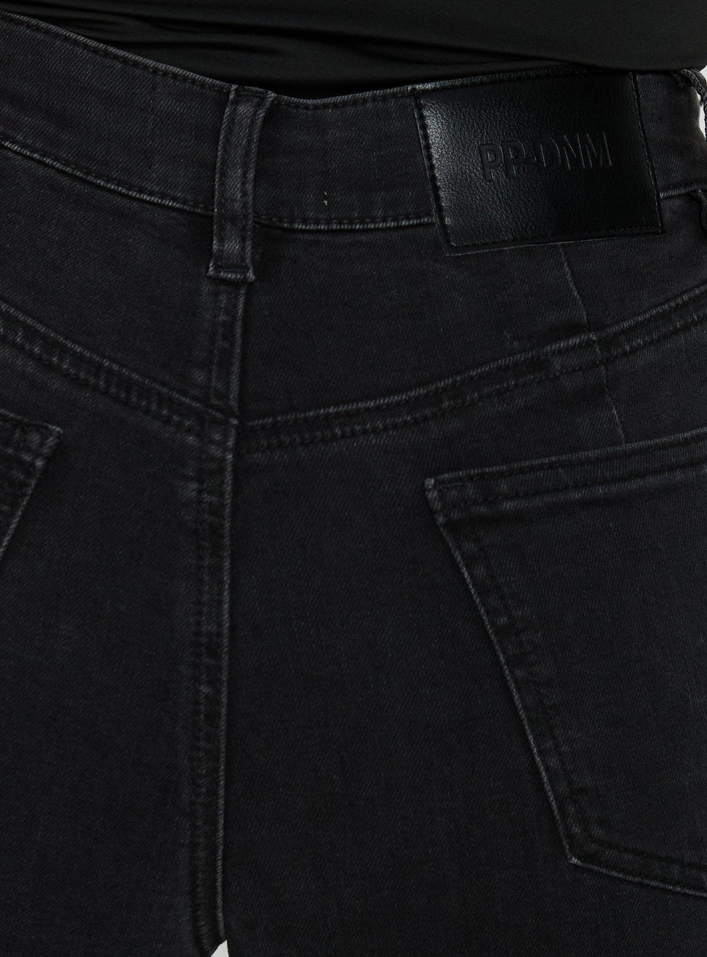 Thearlie High Rise Flared Jeans Washed Black
