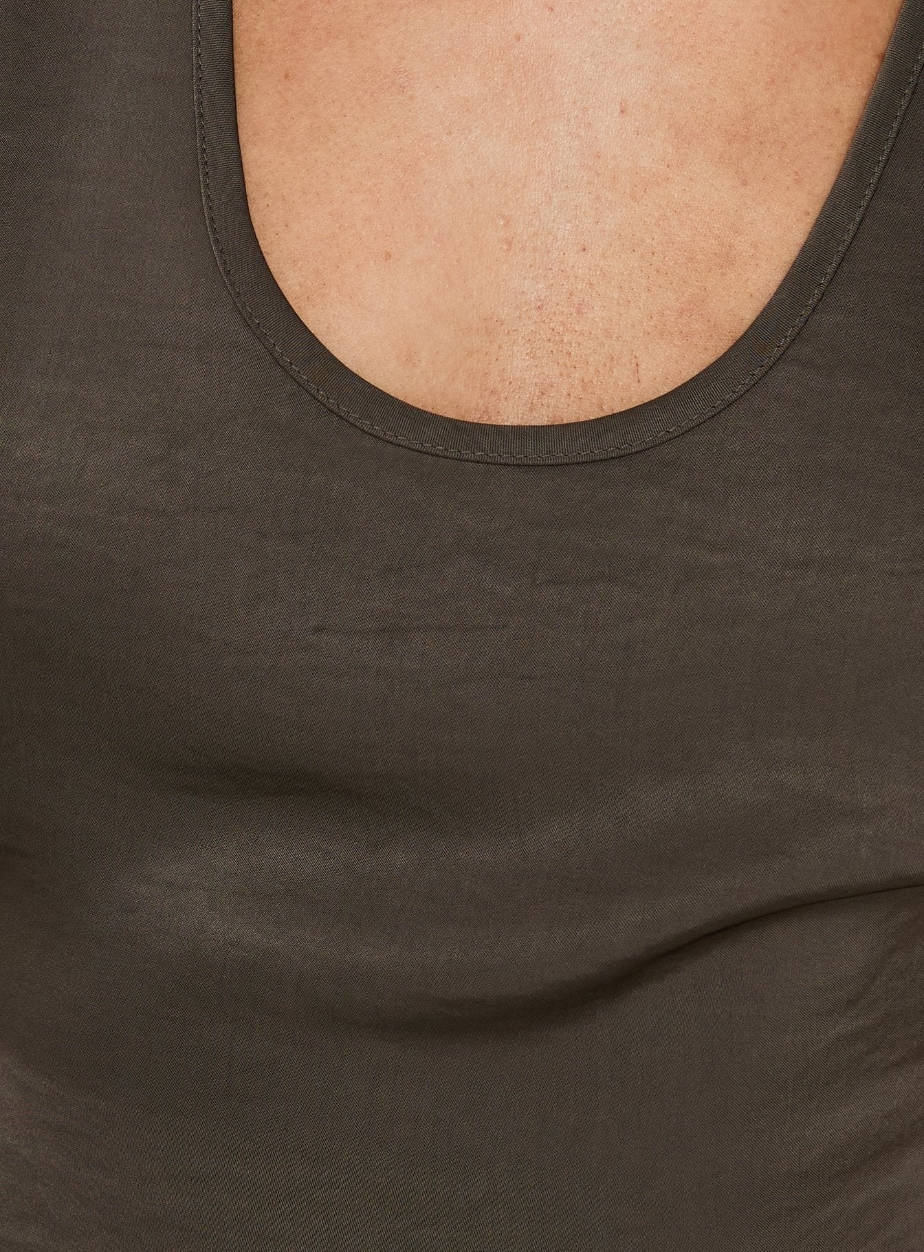 Bare Satin Cami Top Mocha