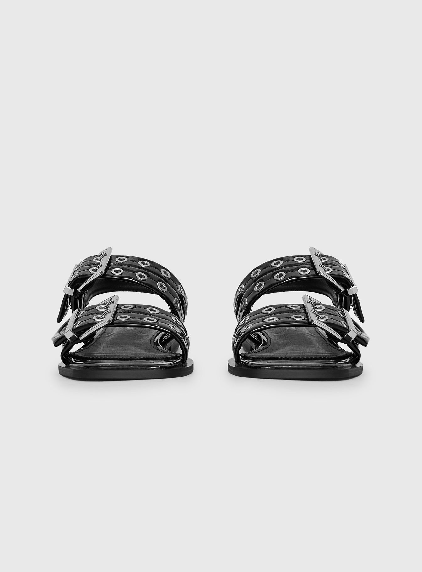 Therapy Elemental Sandals Black Patent
