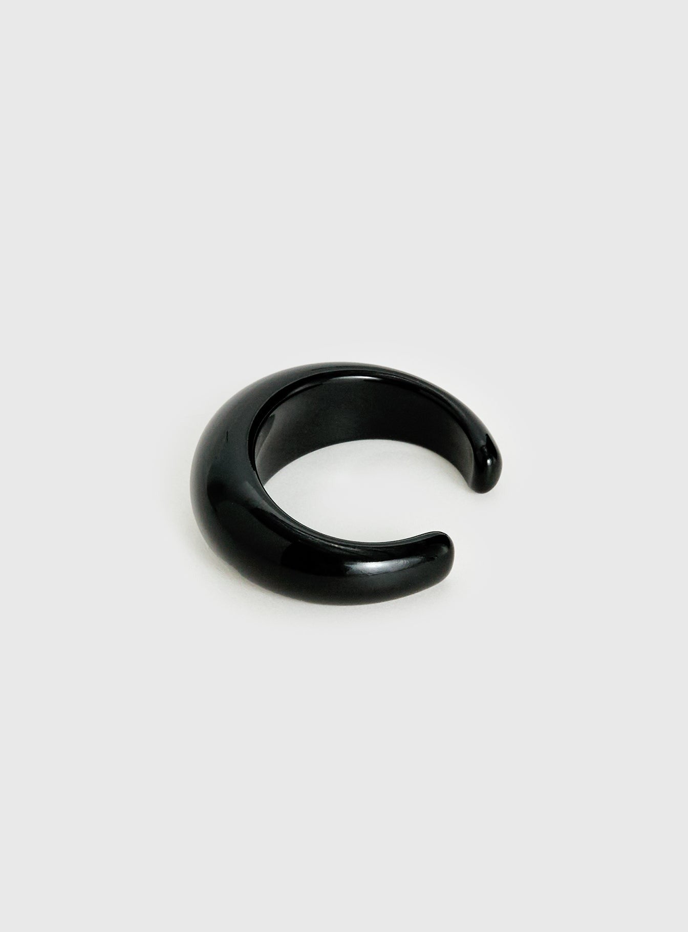 Keera Resin Cuff Black