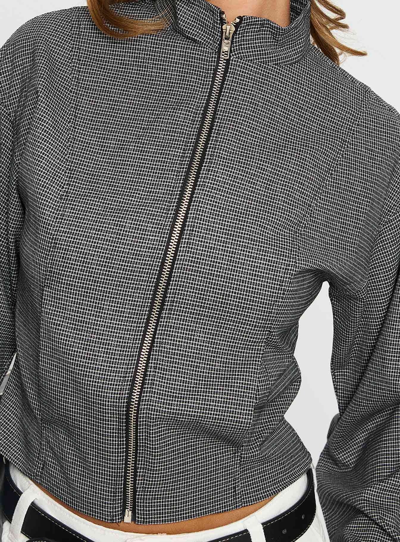 Eclipse Jacket Onyx Plaid