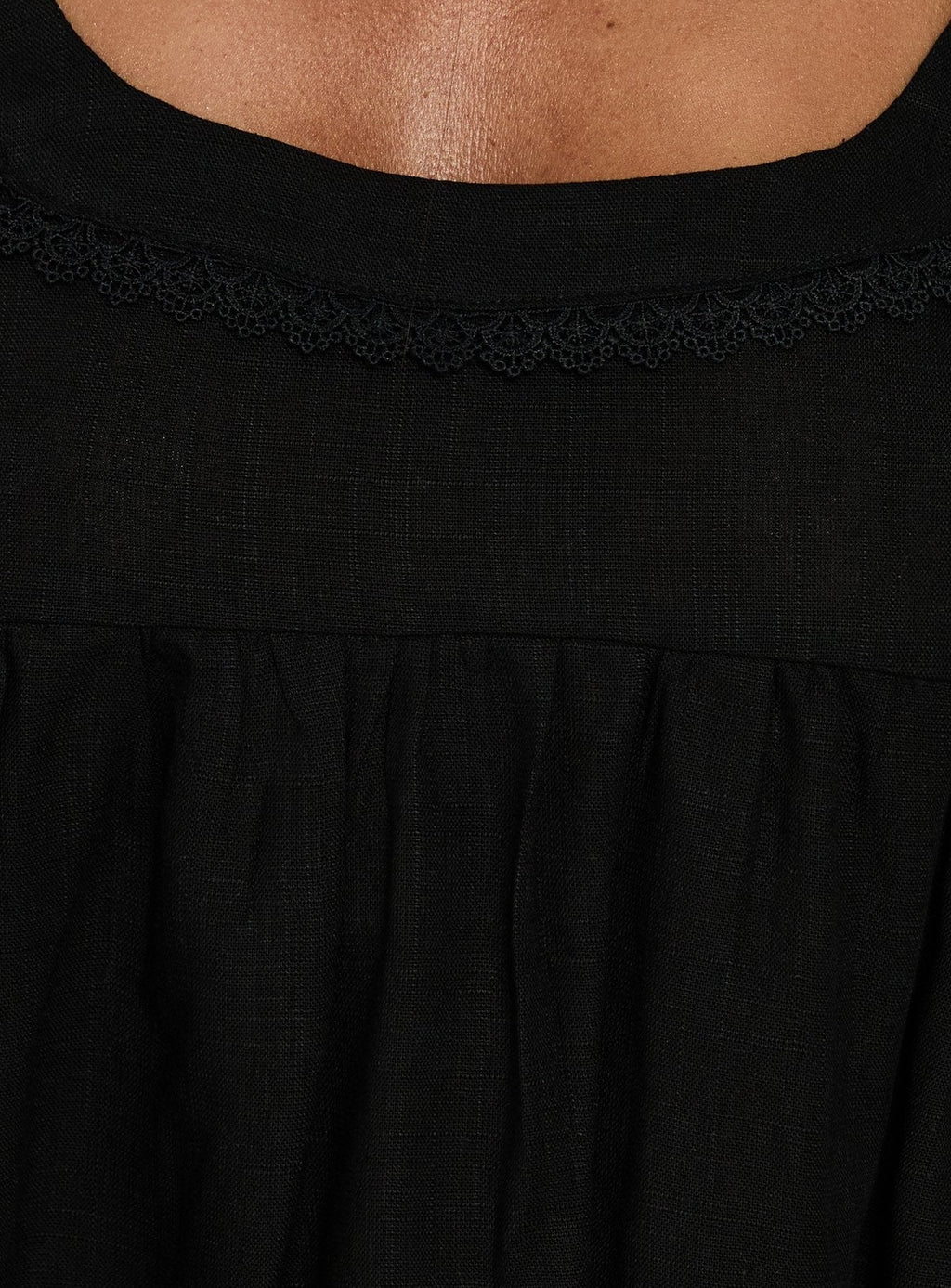 Benjie Long Sleeve Top Black