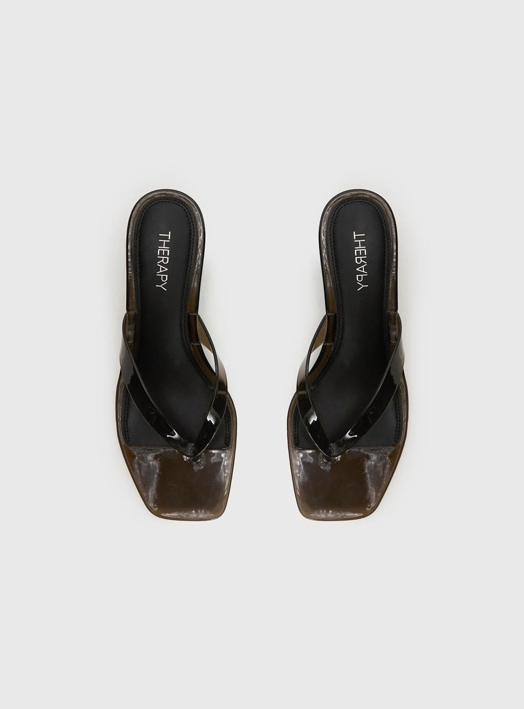 Therapy Jellyz Kitten Heels Smoke