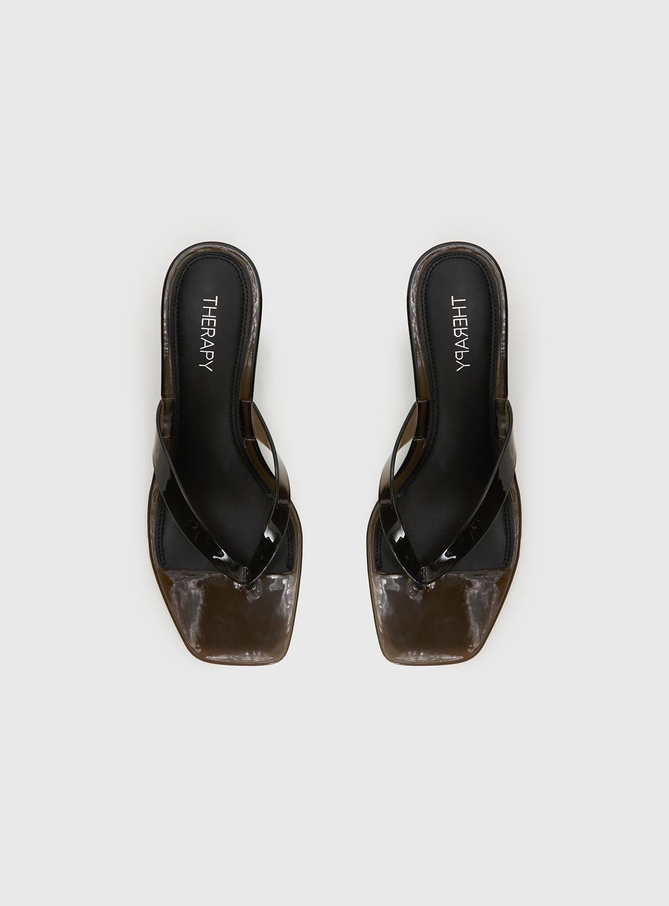 Therapy Jellyz Kitten Heels Smoke