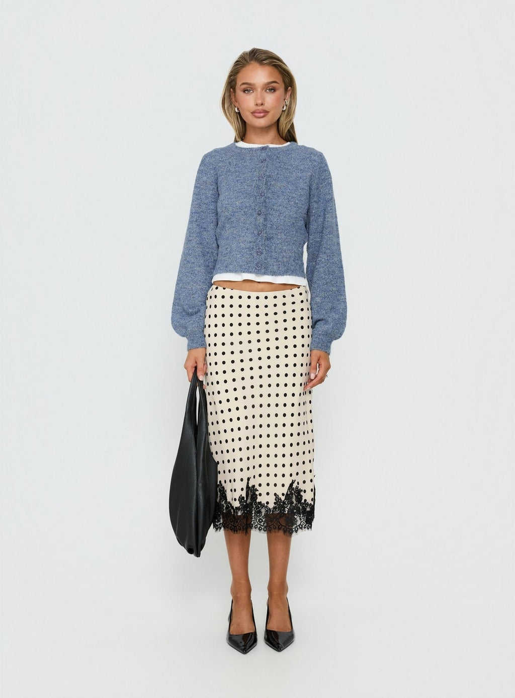 Dawsen Button Down Cardigan Navy