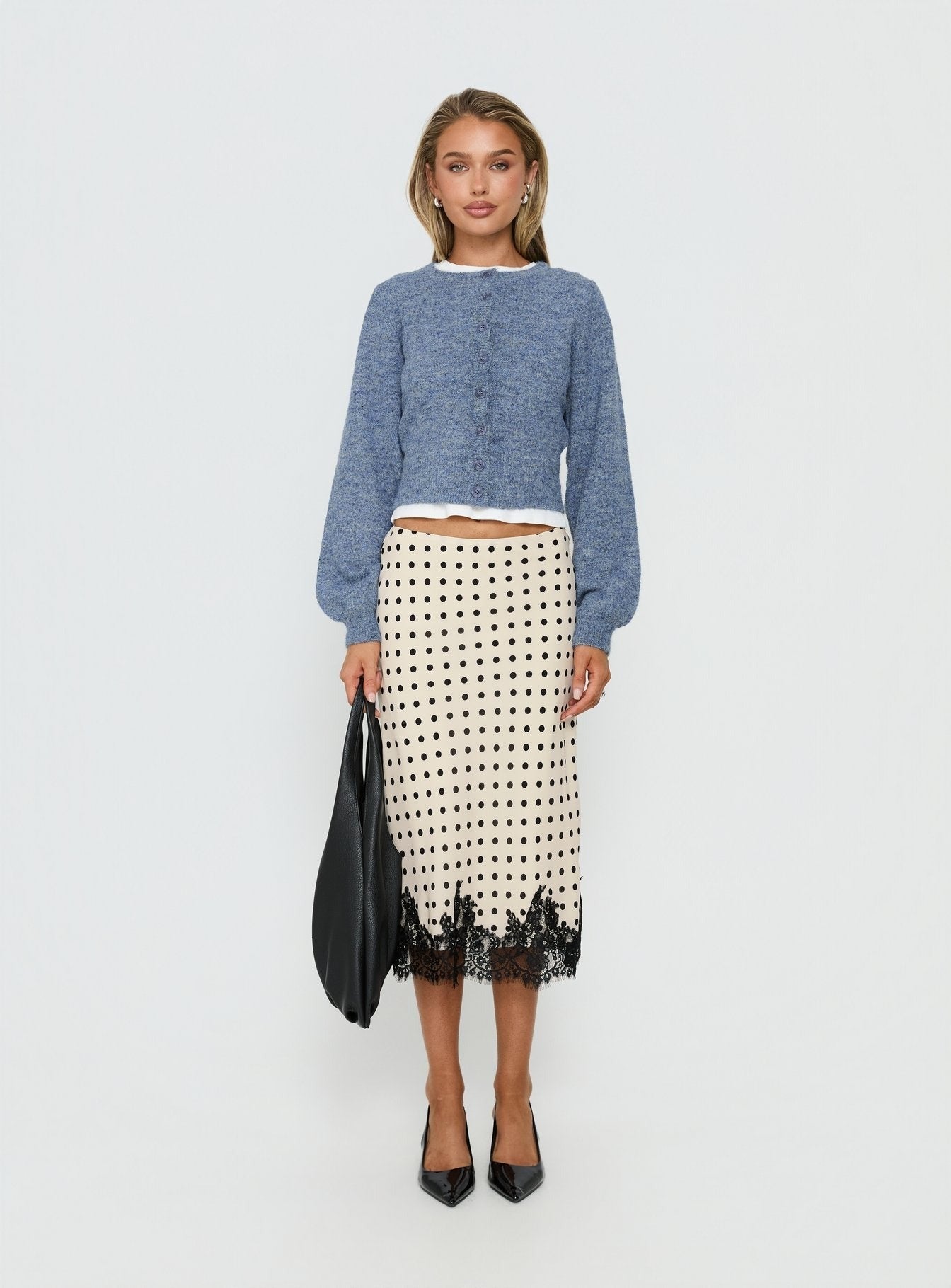 Dawsen Button Down Cardigan Navy