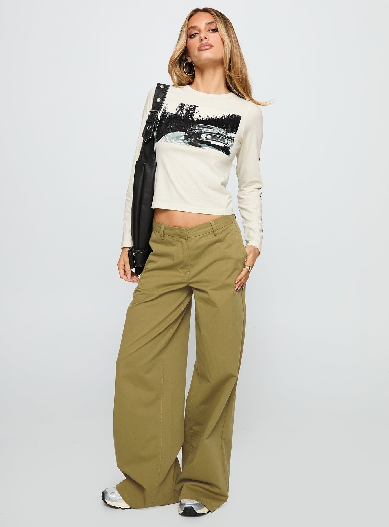 Saint Moritz Long Sleeve Top Washed Marshmellow