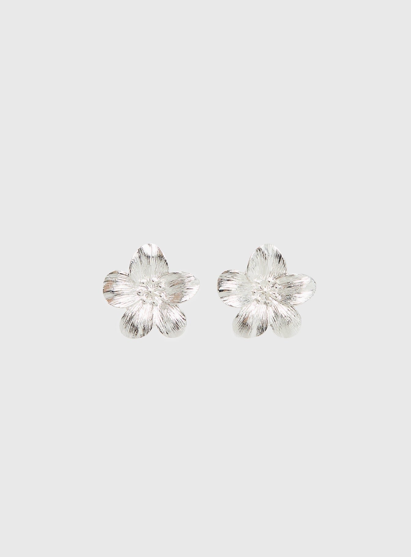 Posie Earrings Silver