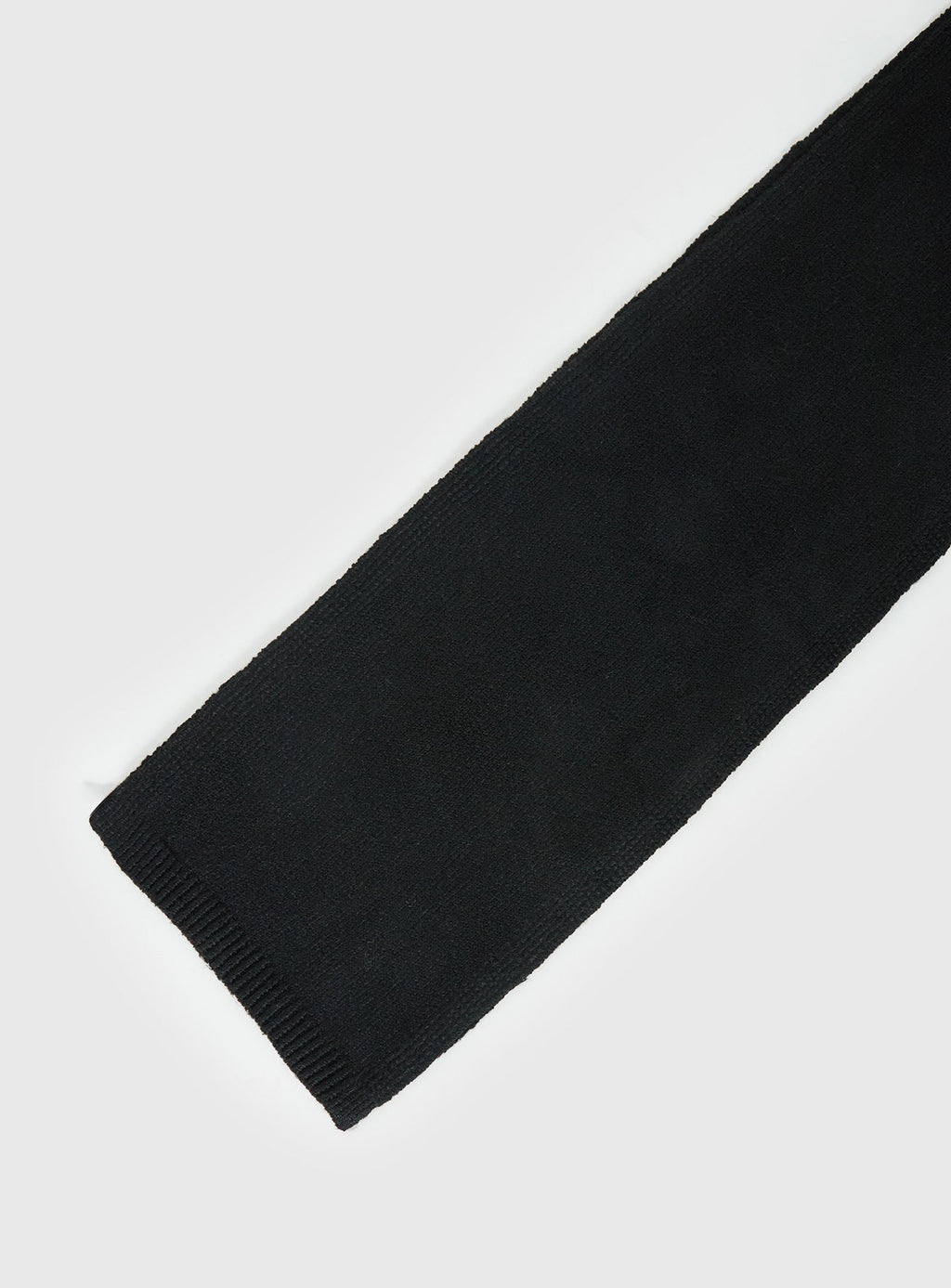 Delyla Knit Scarf Black