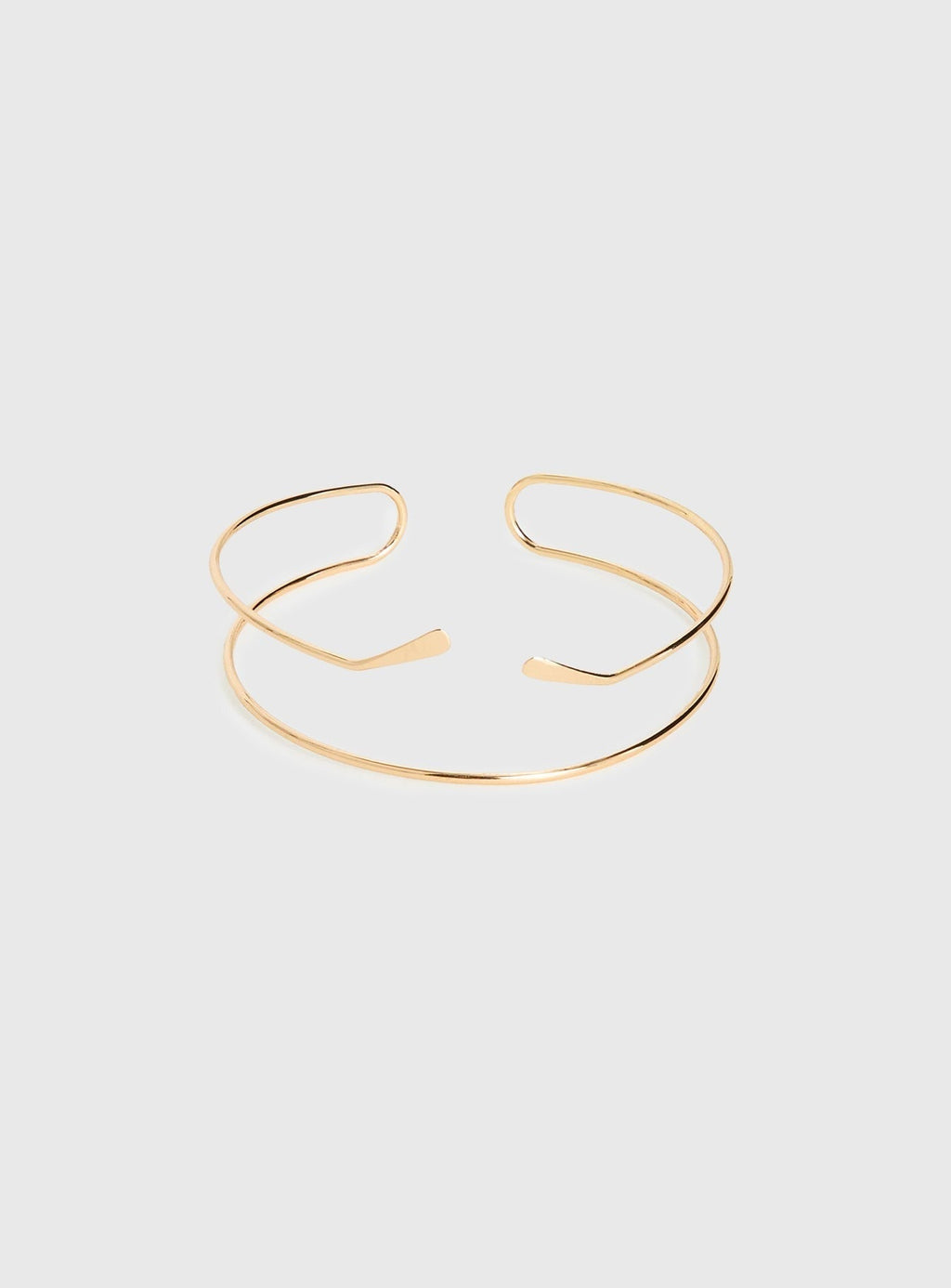 Through The Summer Arm Cuff Gold