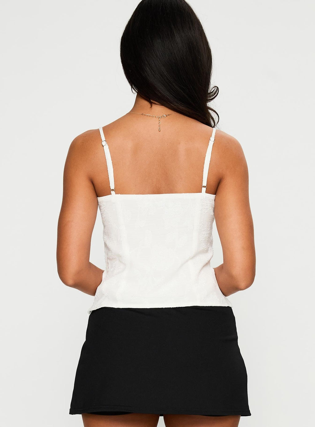 Idolized Top White