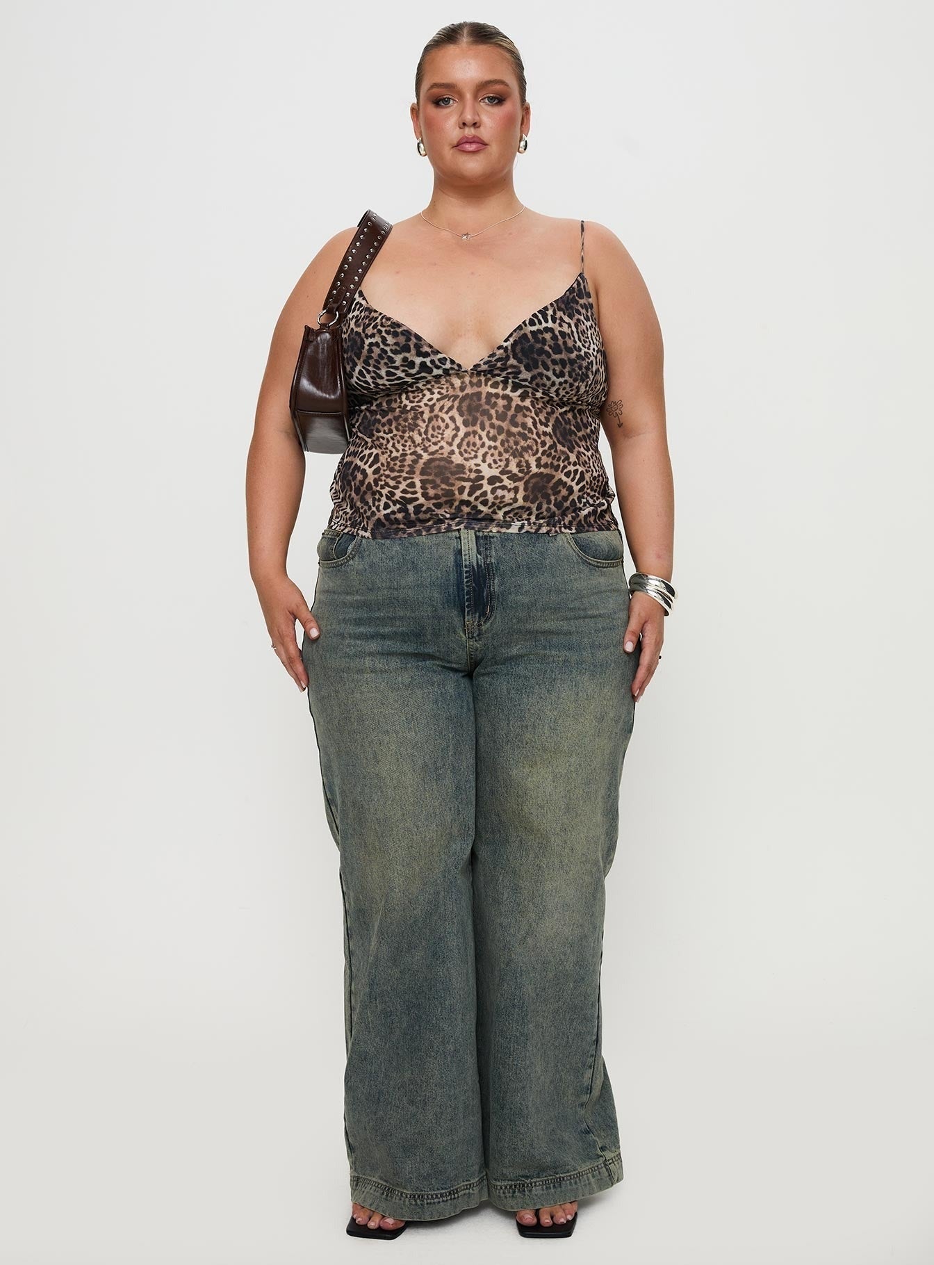 Fast Times Top Leopard Curve