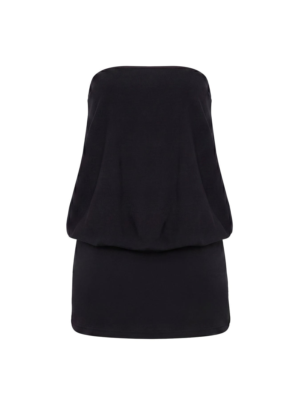 Calina Strapless Romper Black